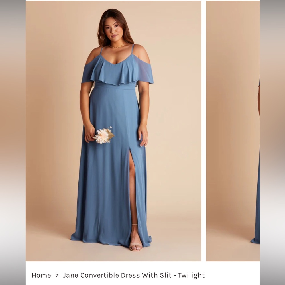 Birdy Grey - Twilight blue bridesmaid Dress - 1X